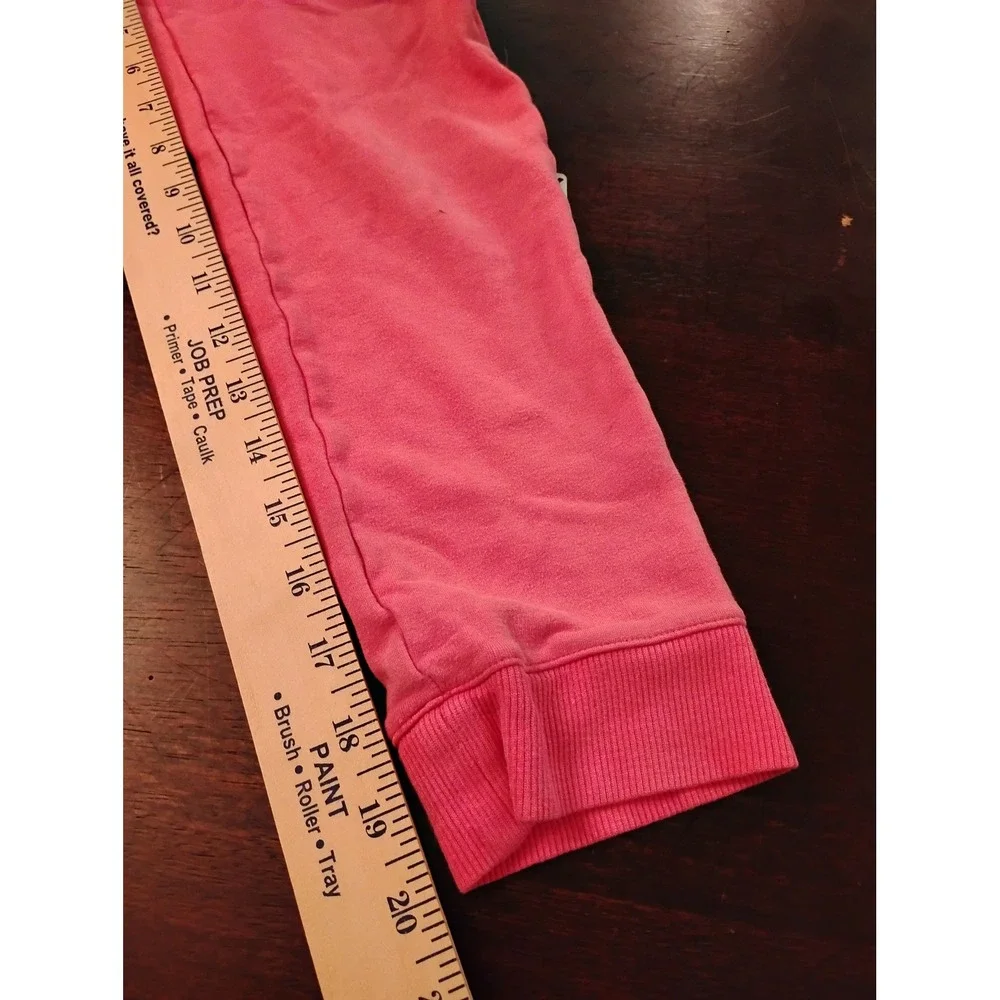 Kicker Pink Bamboo Organic Cotton Blend Jogger Sweatpants Kids Size M 8-10